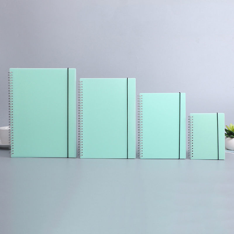 A5 Spiral Dotted Grid Notebook - A6 A5 B5 A4 Grün Spiral