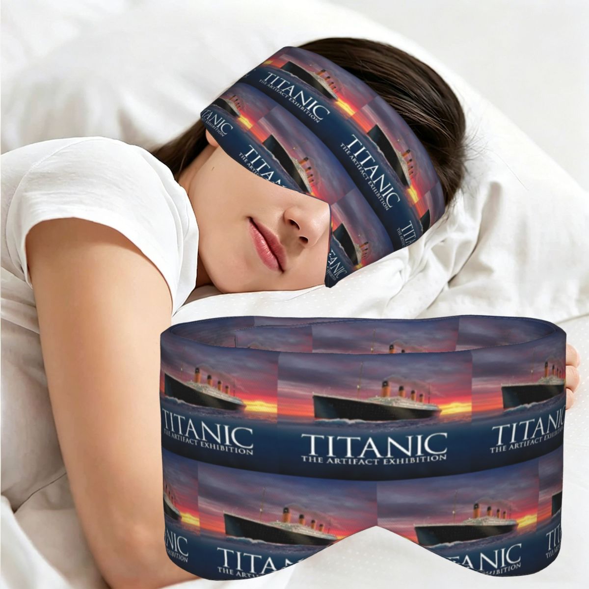Movies - Titanic Romantischer Film Schlafmaske Lichtblockierende Tragbare
