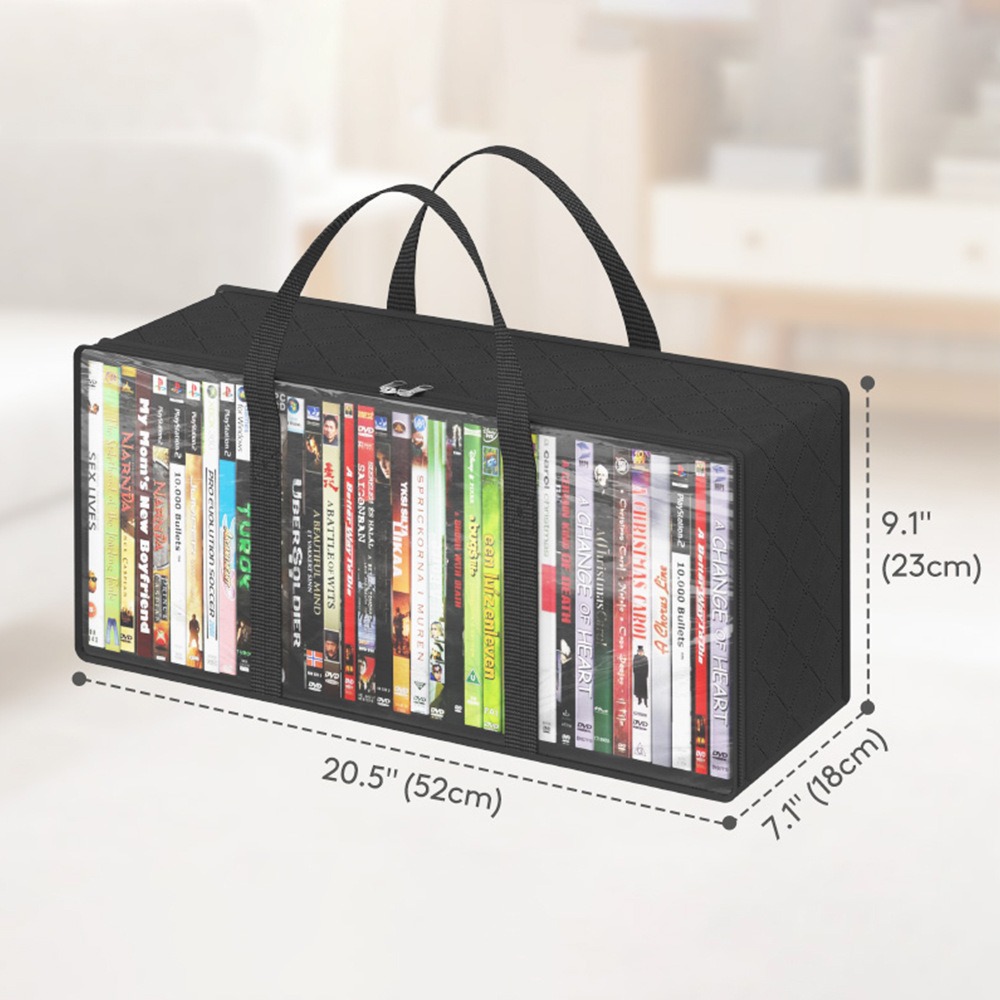Books - Multifunktionale PVC-Aufbewahrungstasche, große Kapazität, staubdicht, feuchtigkeitsbeständig,