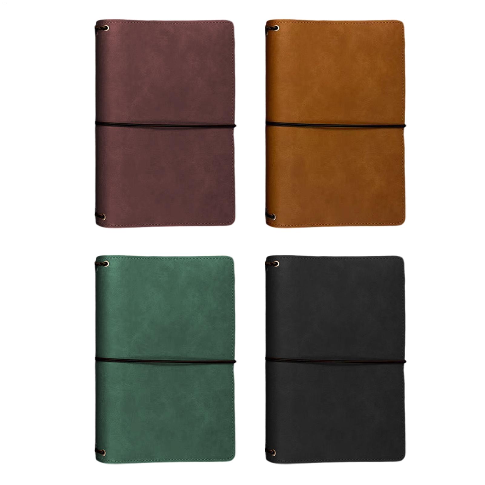 Vintage Leather Journal Notebook - A5 Notizbuchhülle Vintage PU-Leder Journal-Schutzhülle Planer-Schutzhülle