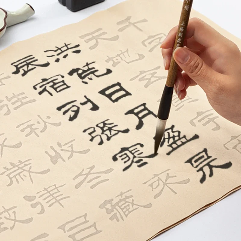 Chinese Calligraphy Practice Book - Chinesisches Klassisches Inschriften-Übungsheft, reguläre offizielle Schrift,