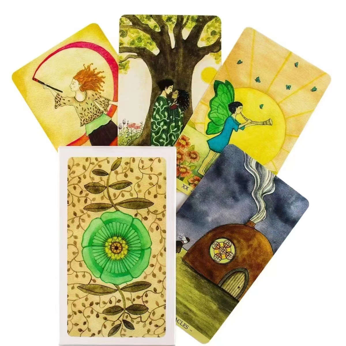Tarot Deck With Guidebook - Original Tarotkarten Langlebige Mara Lunne Tarot